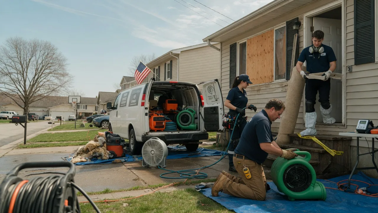 Water Damage Restoration in Sherwood, WI near me